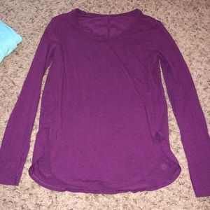 LULU purple long sleeve size 6